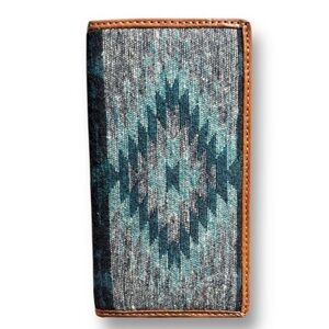 Tony Lama Rodeo Wallet Southwestern Blanket Design